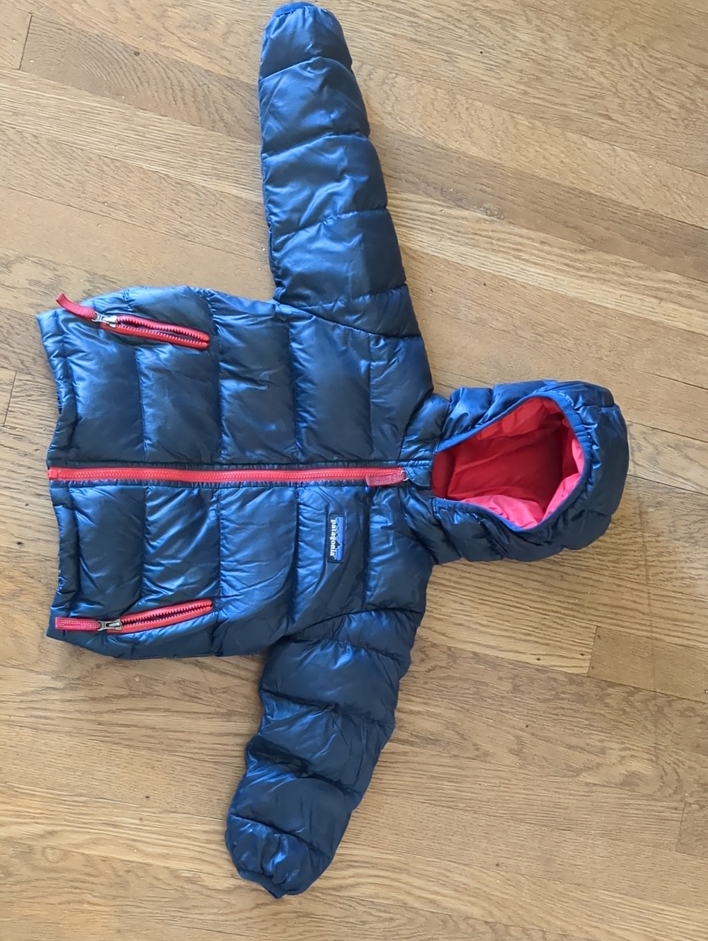 Baby Hi-Loft Down Sweater Hoody 12-18 M